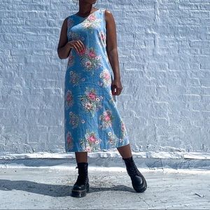 SOLD Liz Wear Denim Dress